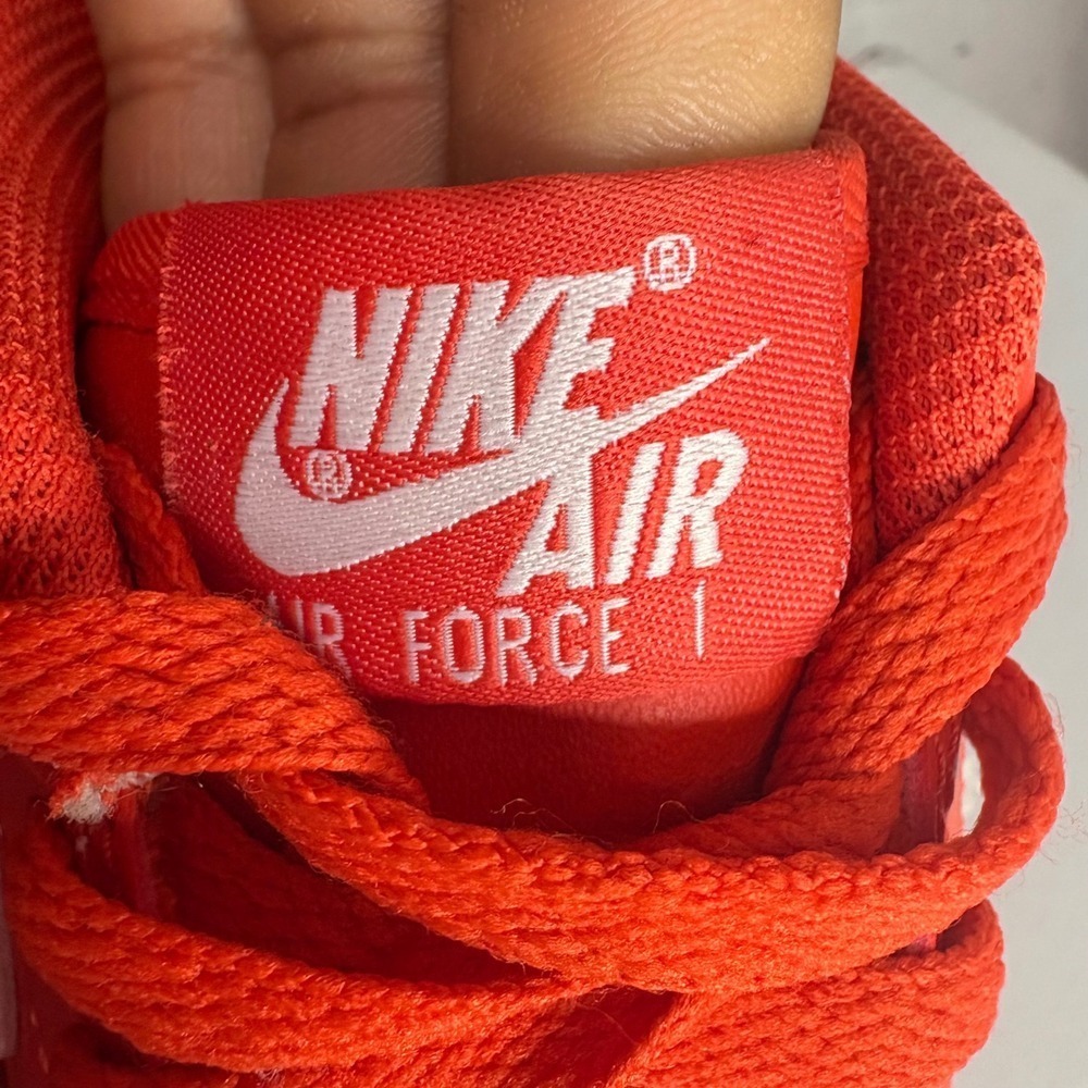 Nike Air Force 1 GS Picante Red White DX5805 600 Youth Size 5Y - Picture 7 of 8